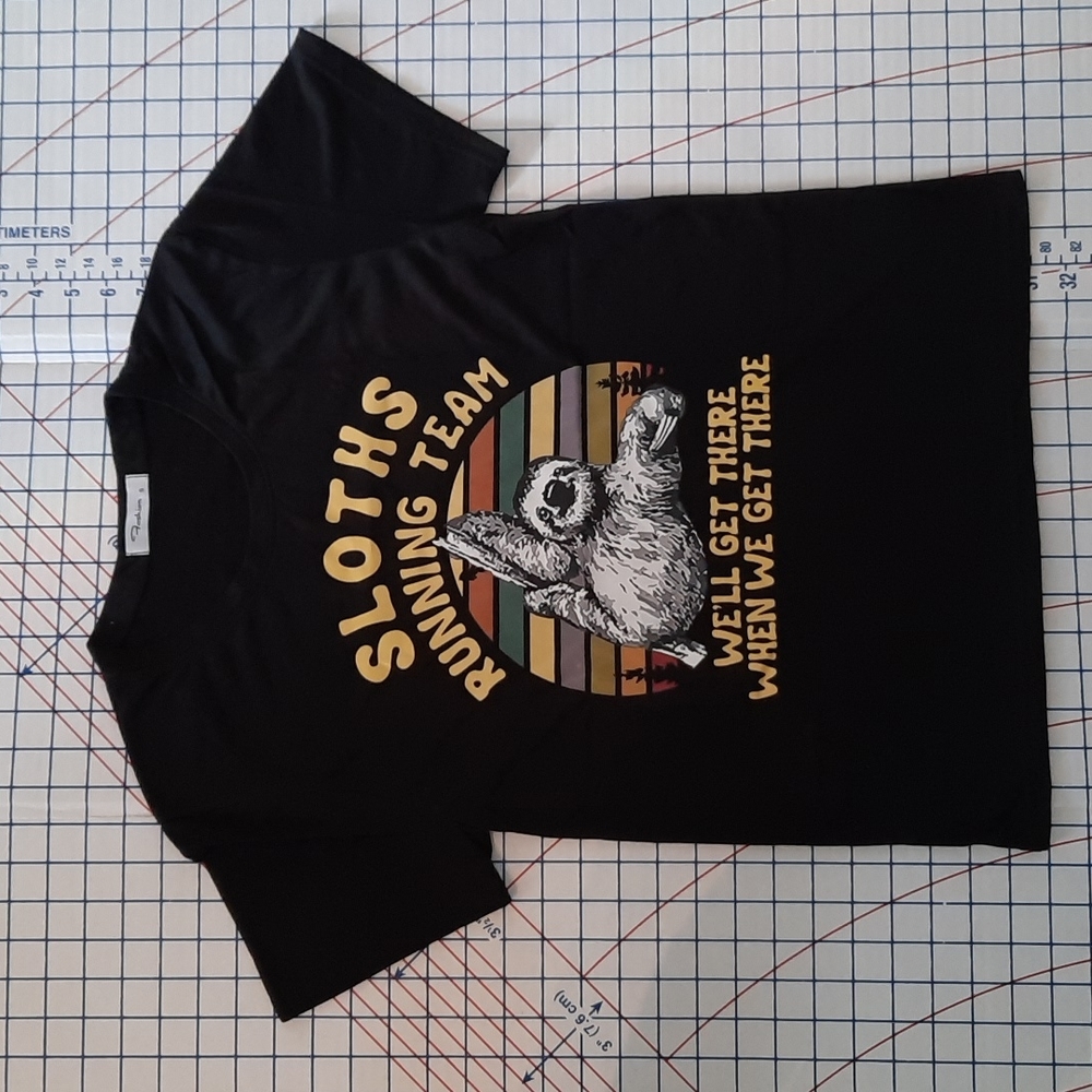 🌻 2/$30 Sloths Running Team T-Shirt